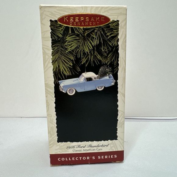 Hallmark Other - HALLMARK 1956 FORD THUNDERBIRD Classic American Cars  No 3 Keepsake Ornament